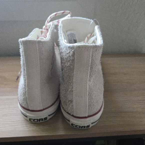 Chuck Taylor All Star Pro Outdoor High Men 8.5  'Egret Red Blue' 092025 - Picture 7 of 9